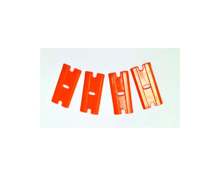 oranžno plastično rezilo 100kos