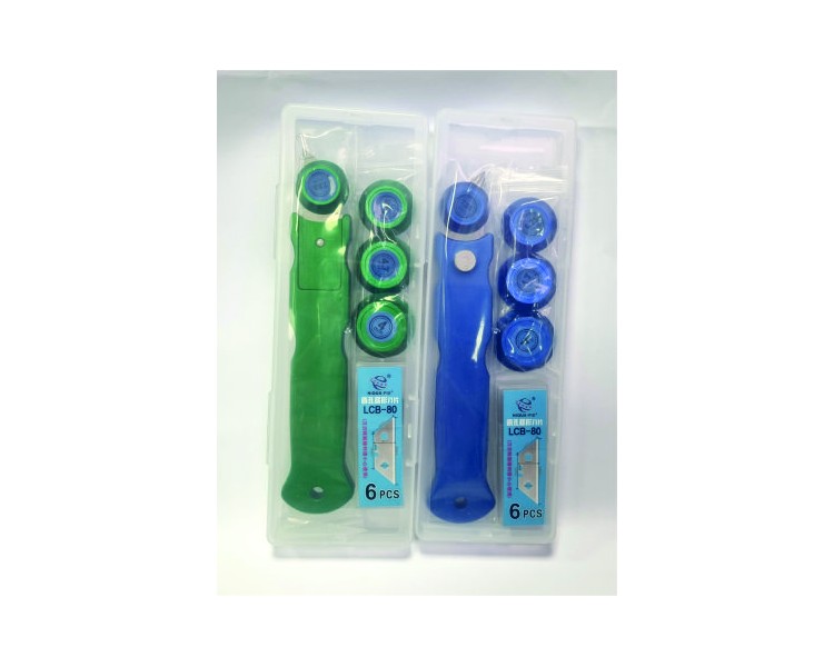 nož za rezanje folij z odmikom